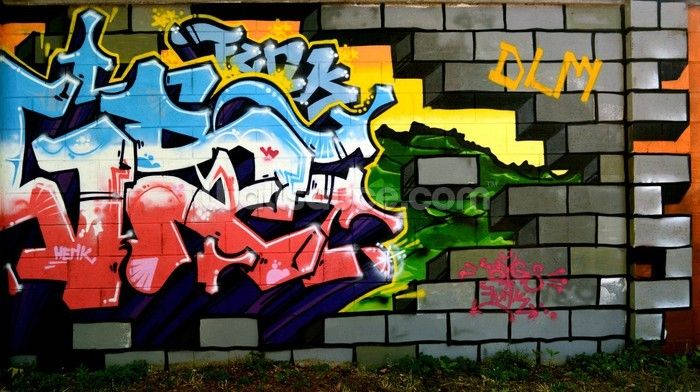 Graffiti Wall Murals Wallpaper