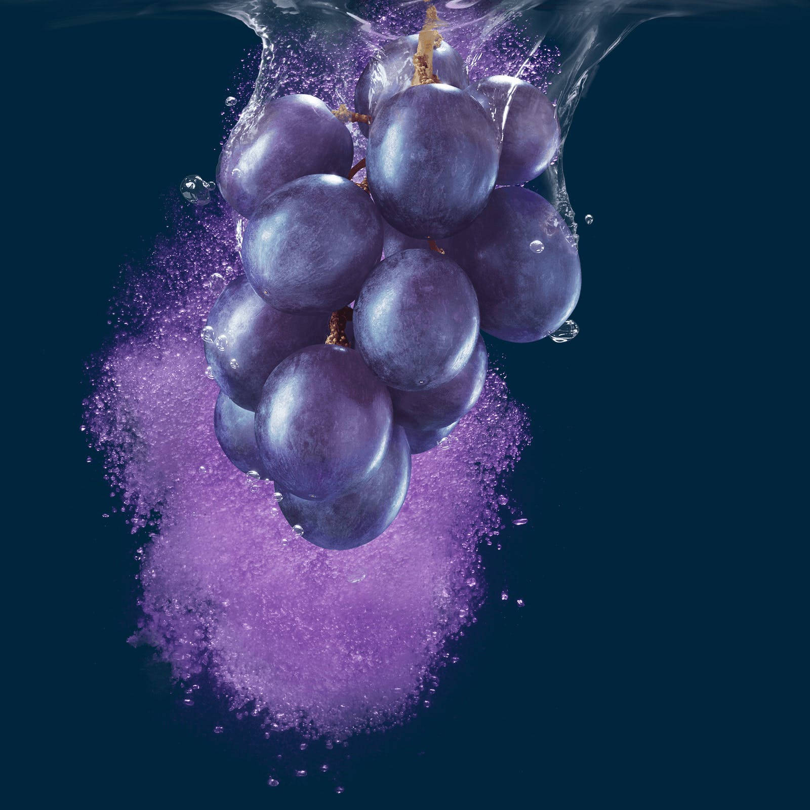 Grape Soaked On Water Wallpaper