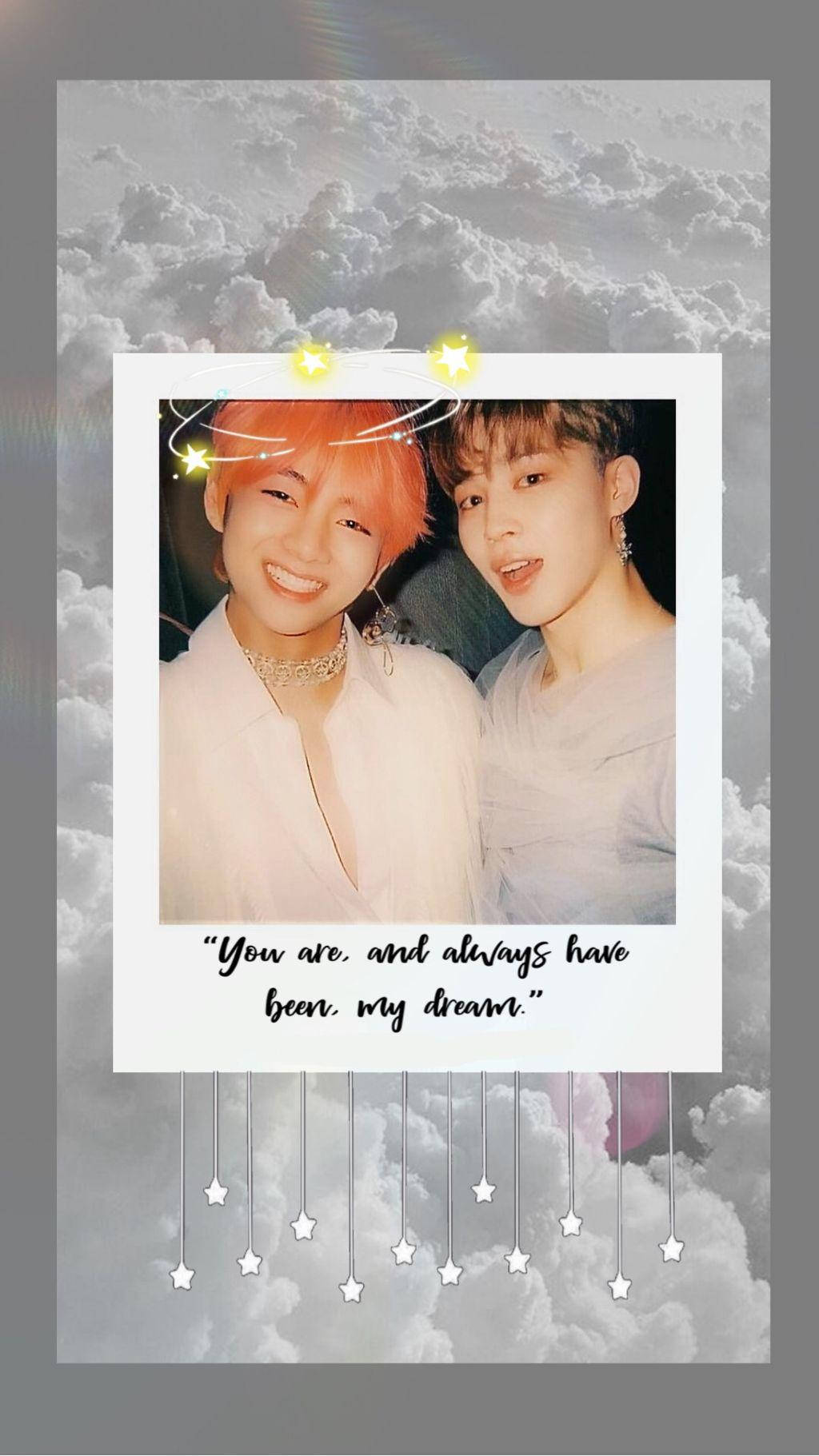 Gray Polaroid Vmin Wallpaper