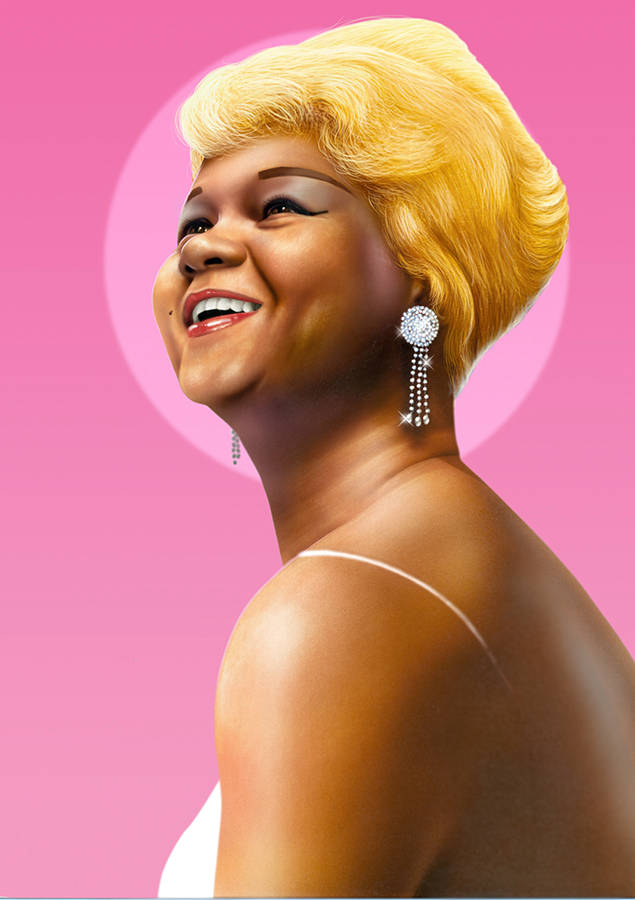 Great Singer Etta James Wallpaper