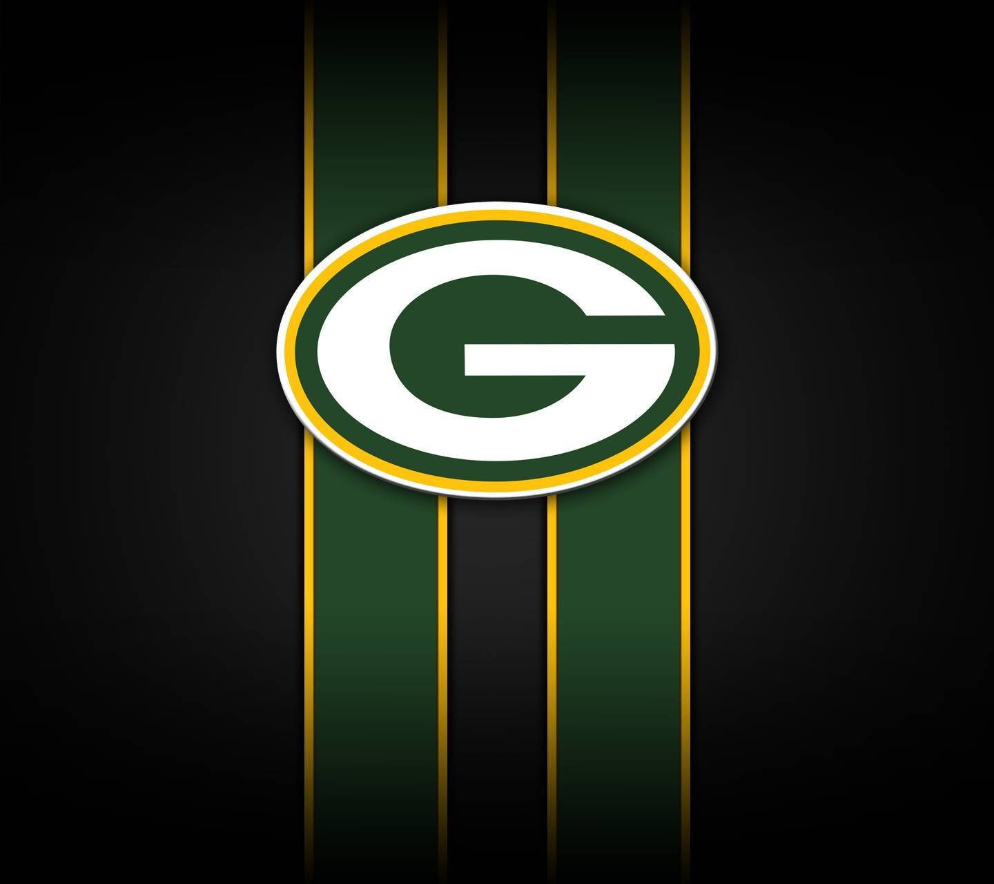 Green Bay Packers Green Stripes Logo Wallpaper