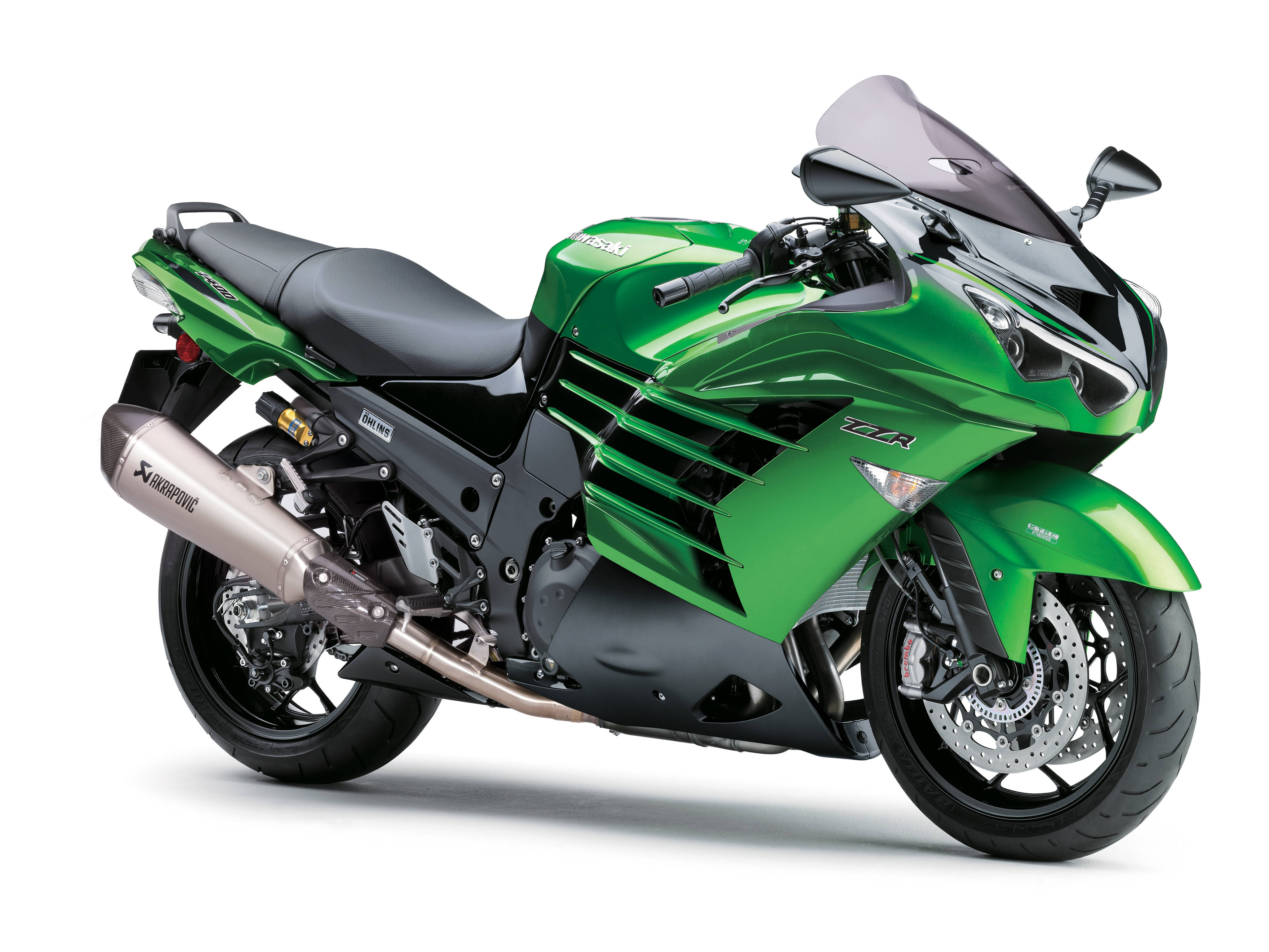 Green Kawasaki Zzr 1920x1080 Motorcycle Wallpaper