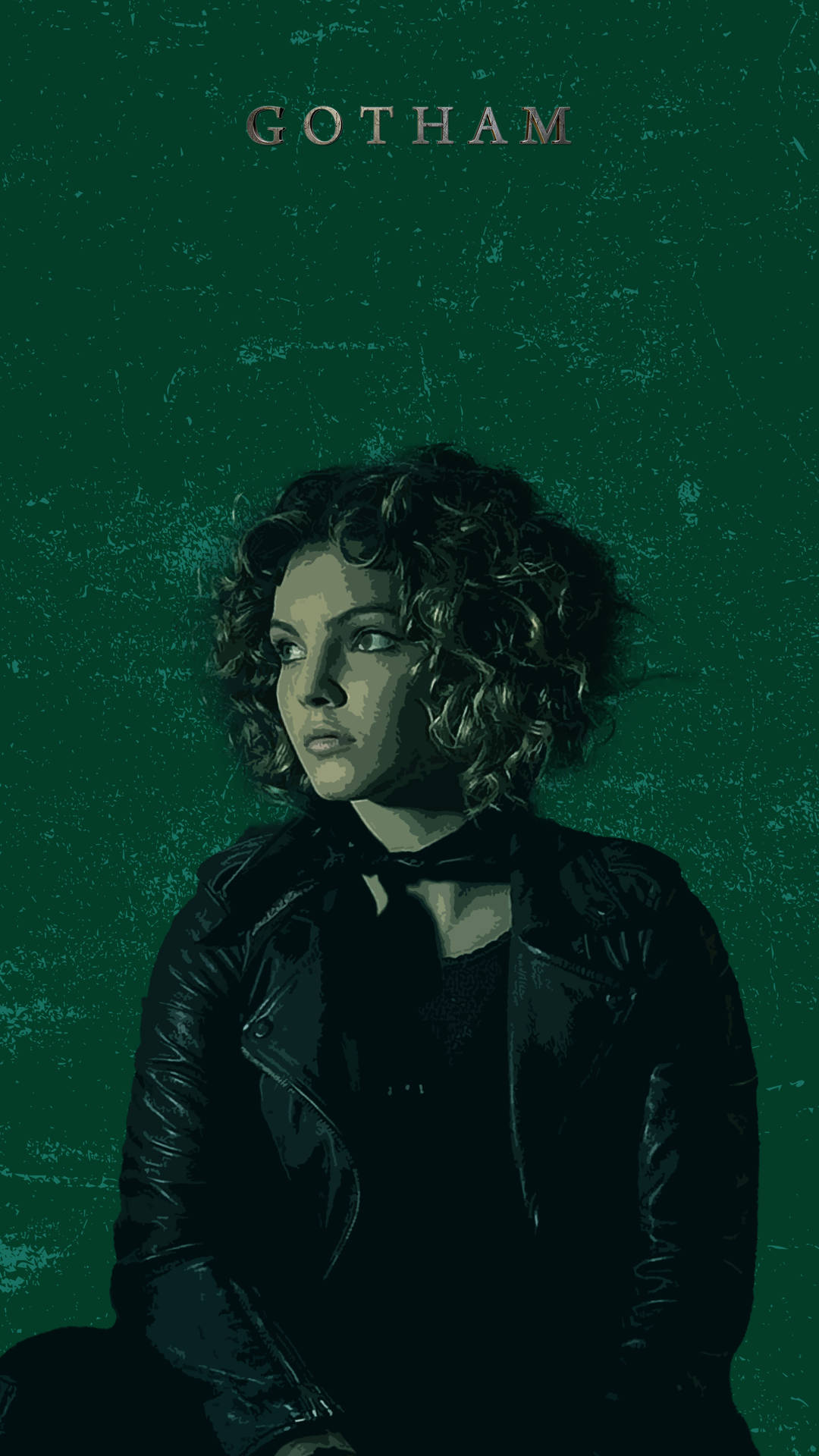 Green Selina Kyle 4k Gotham Phone Wallpaper