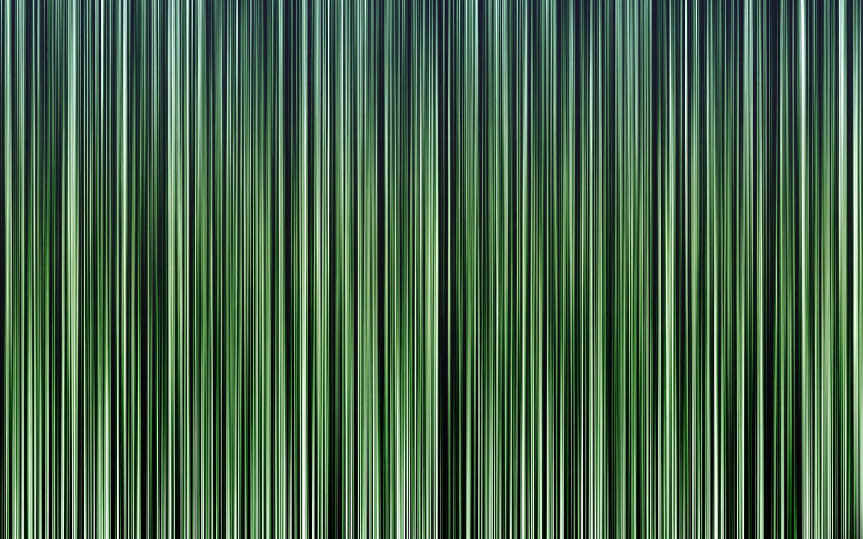 Green Vertical Lines On Black Wallpaper