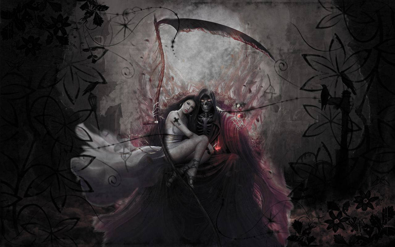 Grim Reaper’s Love Wallpaper