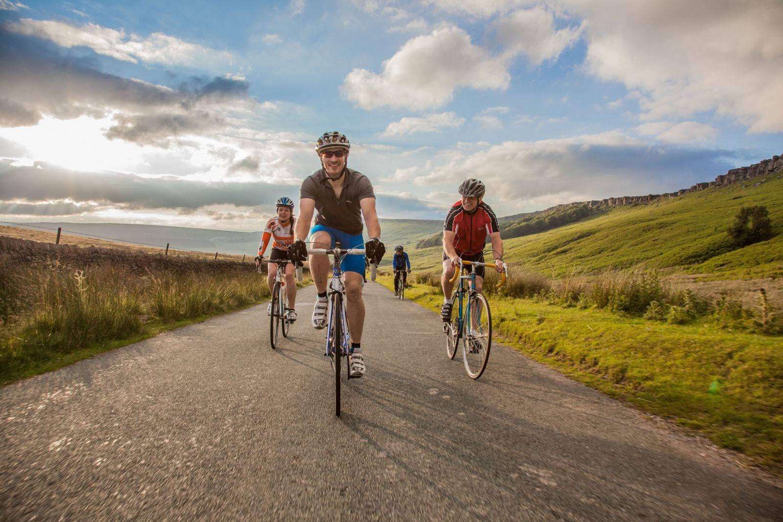 Group Bike Ride Wallpaper