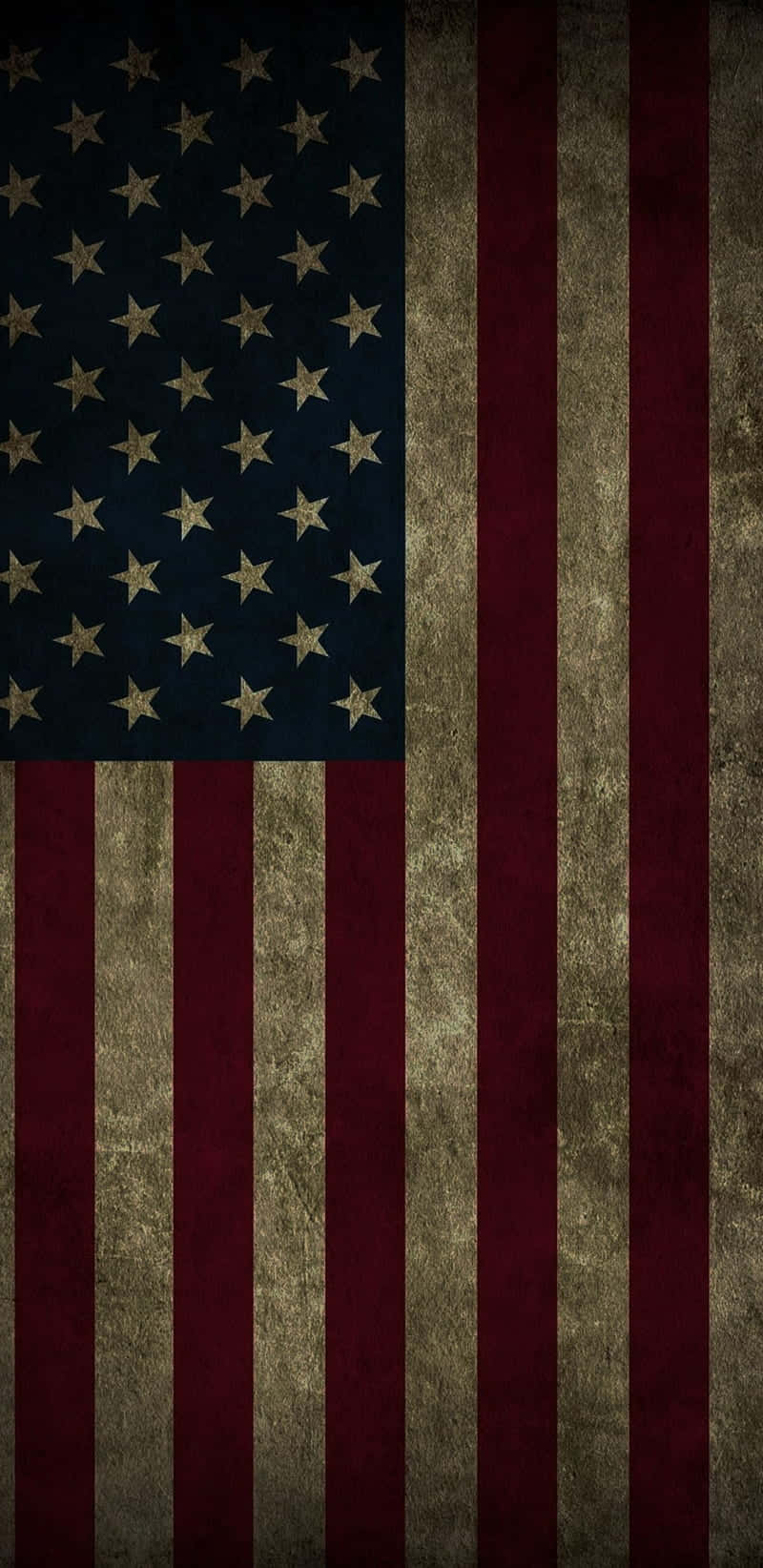 Grunge American Flag Dark Texture.jpg Wallpaper