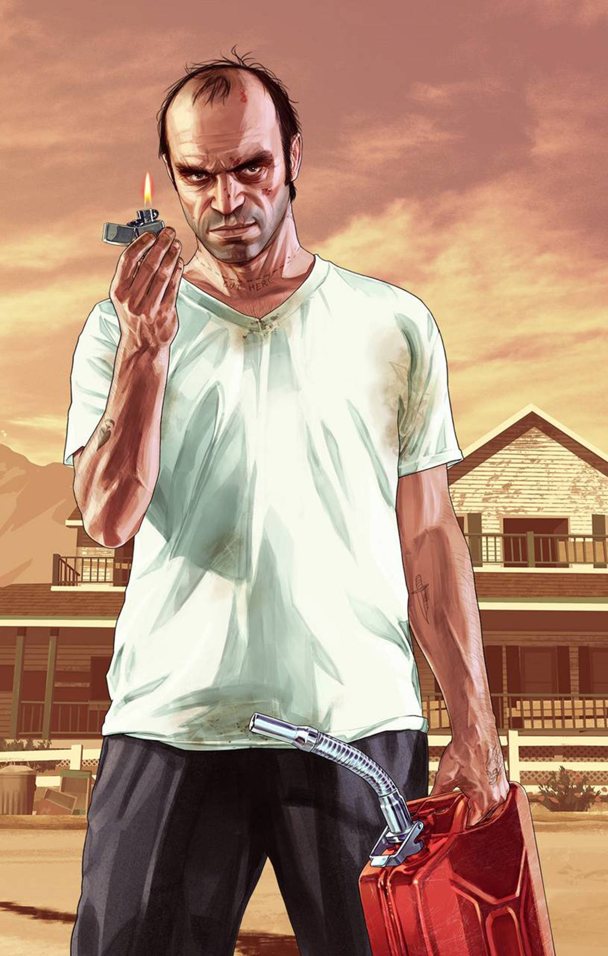 Gta Iphone Fearless Trevor Wallpaper | WallpapersOK, image size:1222x1920