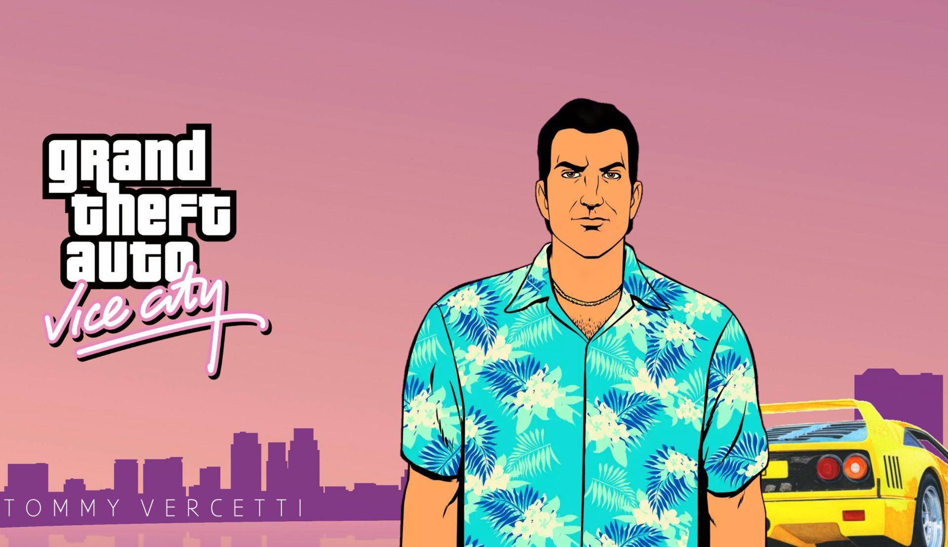 Gta Vice City Tommy Vercetti Wallpaper