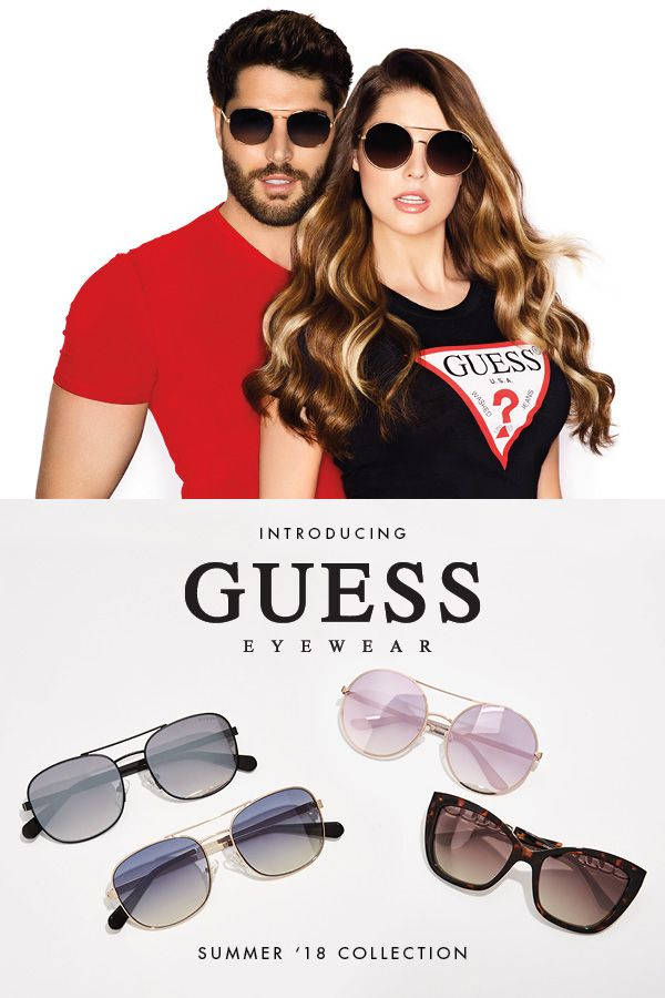 Guess Eyewear Summer 2018 Collection Wallpaper