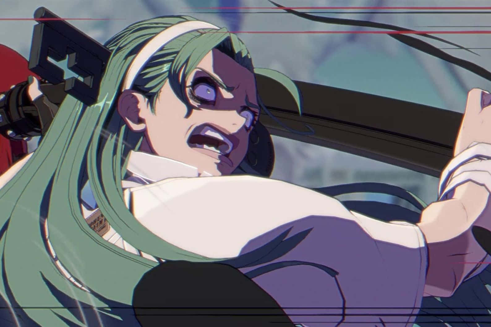 Guilty Gear Intense Driving Scene Wallpaper