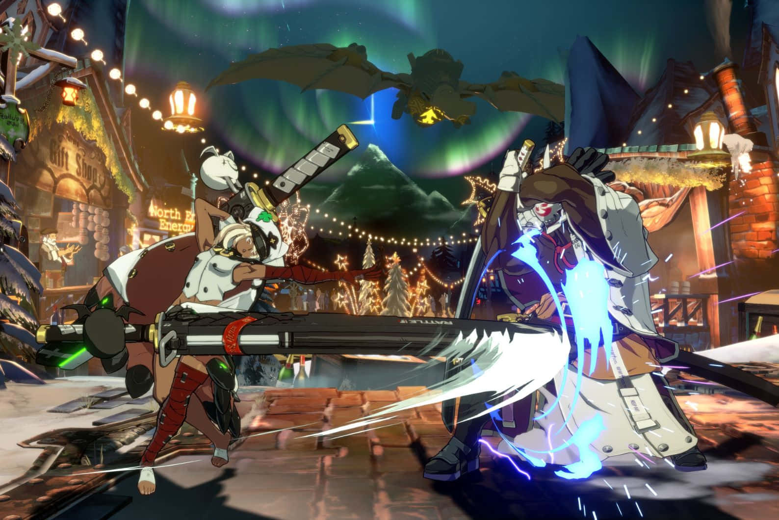 Guilty Gear Strive Action Scene Wallpaper