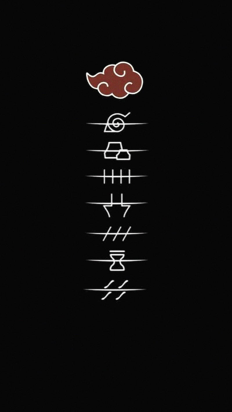 Hachimaki Akatsuki Cloud Iphone Wallpaper