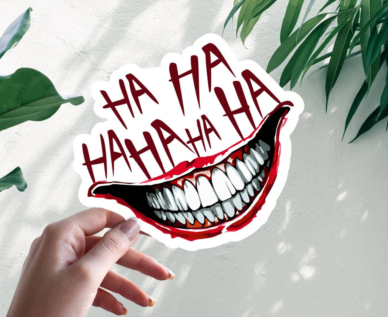 Hahaha White Teeth Wallpaper