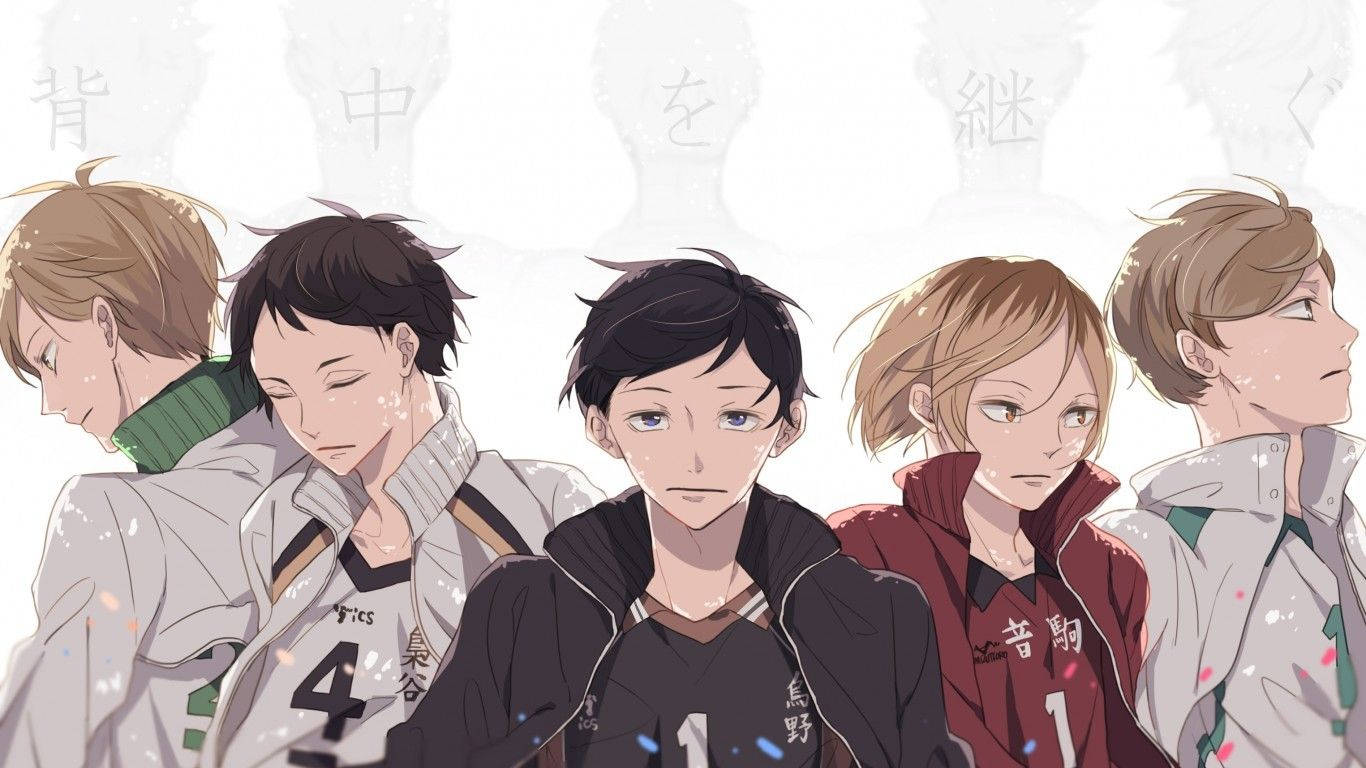 Haikyuu's Team Captains Desktop Wallpaper