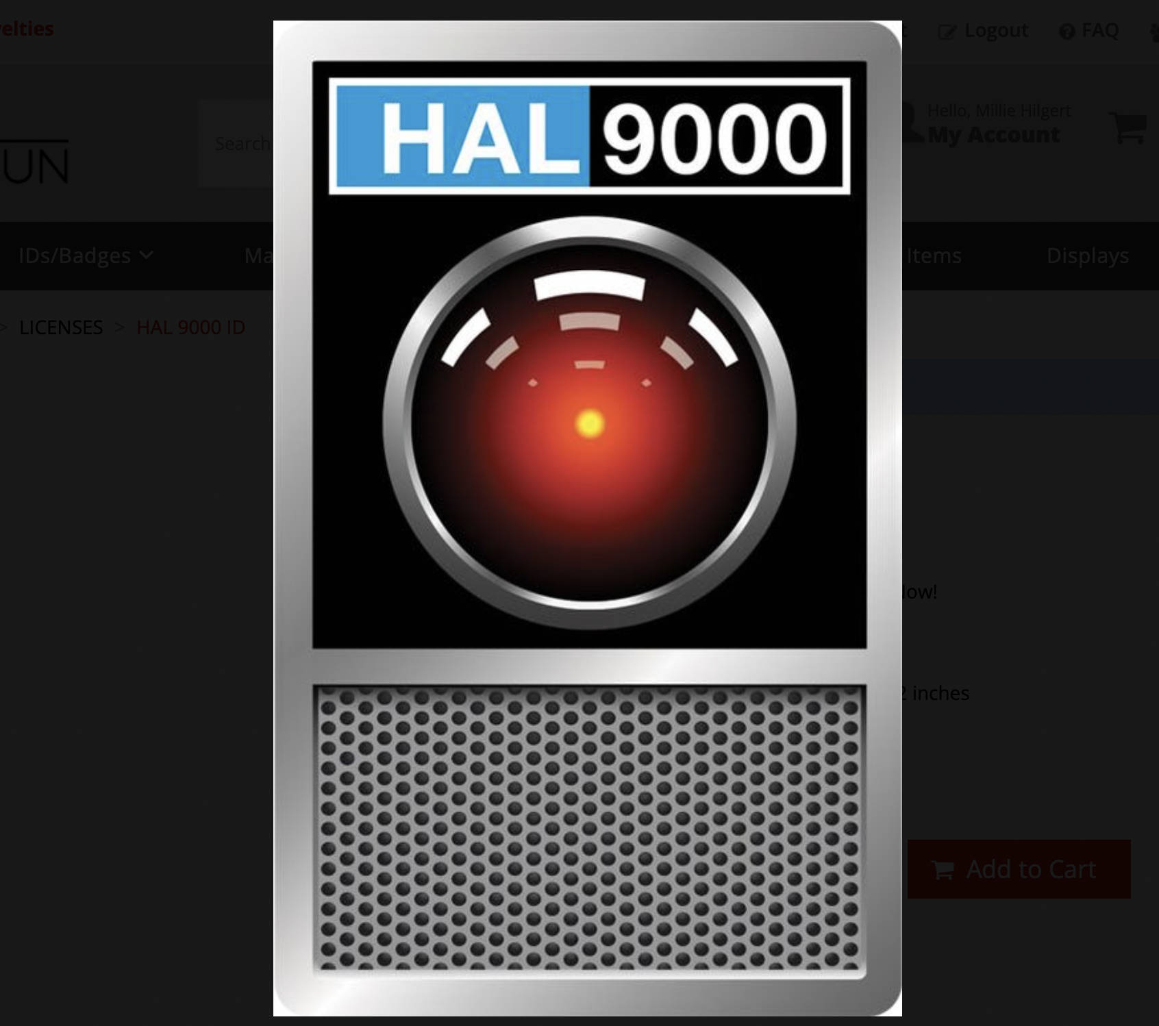 Hal 9000 Computer Edit Wallpaper