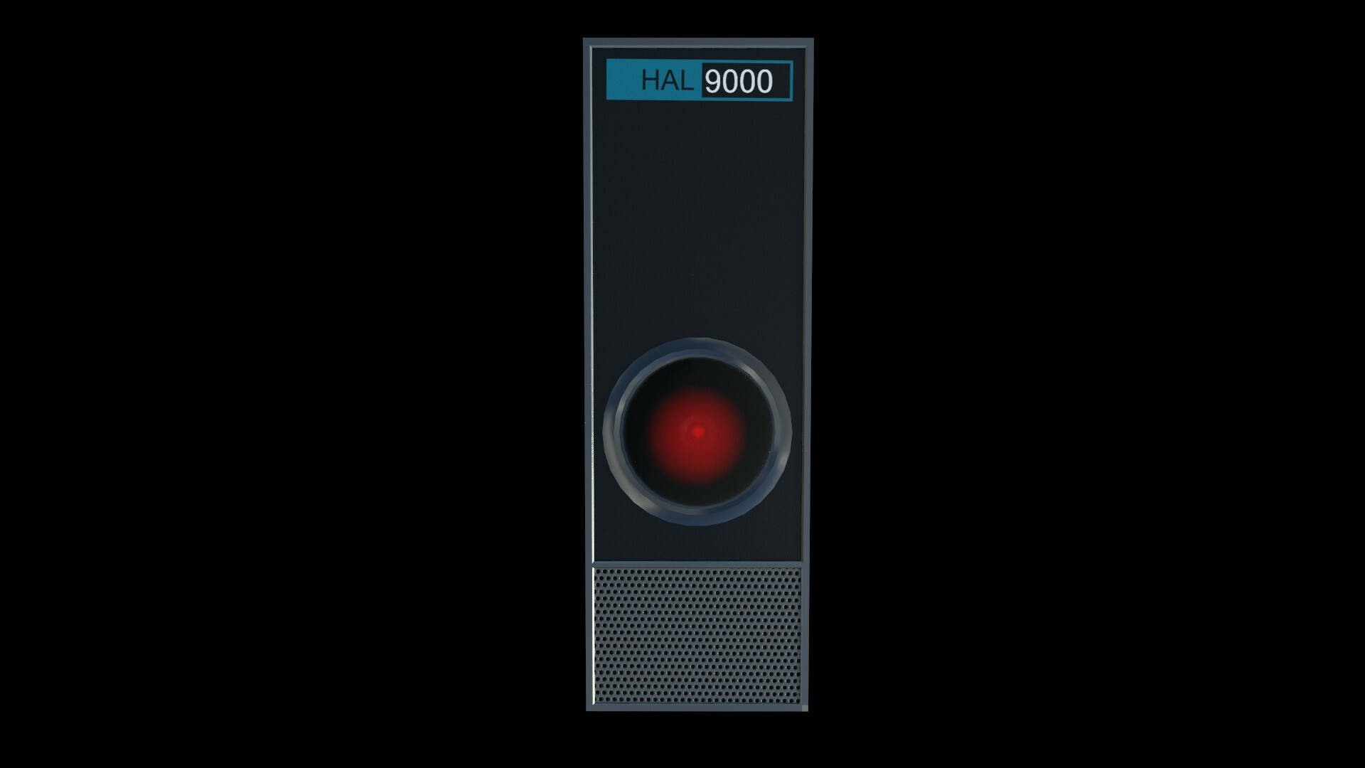 Hal 9000 Supervising The Launch Of A Space Mission. Wallpaper