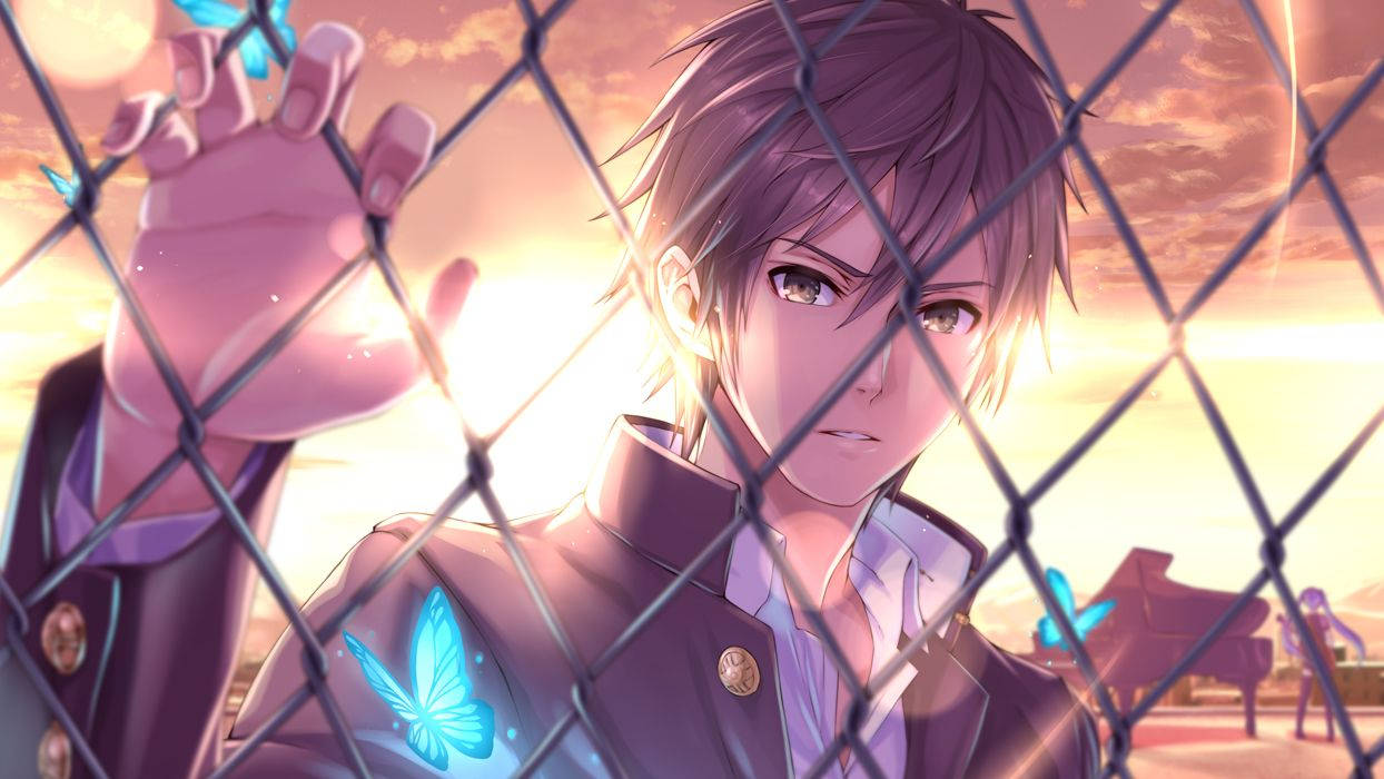 Handsome Anime Boy Fantasy Art Wallpaper