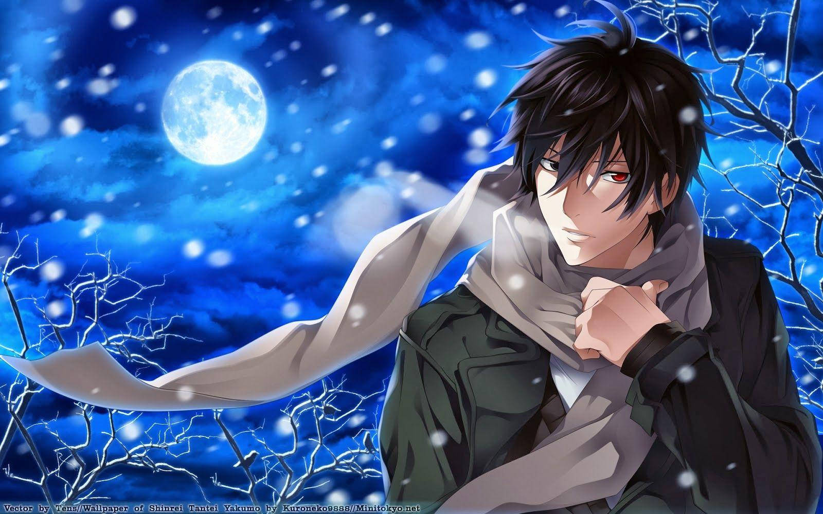 Handsome Anime Boy Yakumo Saito Wallpaper