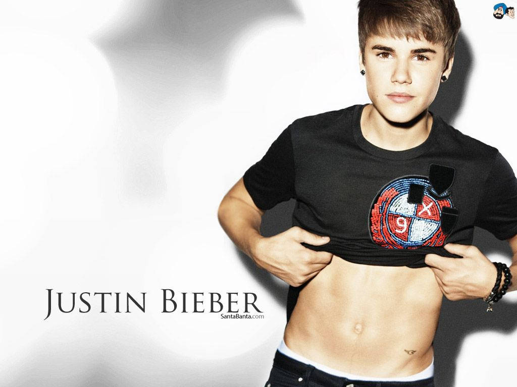 Handsome Teen Justin Bieber Wallpaper