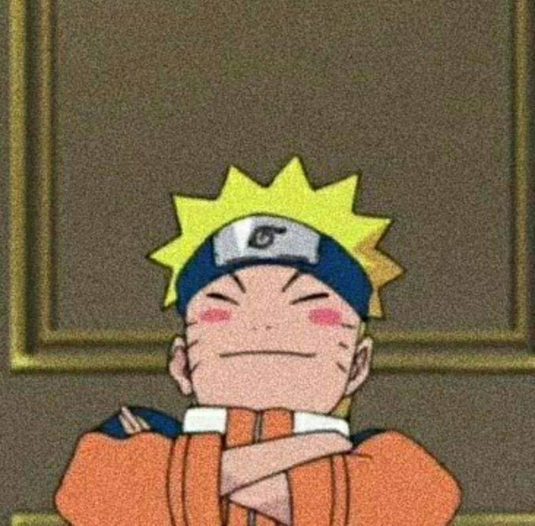 Happy And Blushing Naruto Pfp Wallpaper