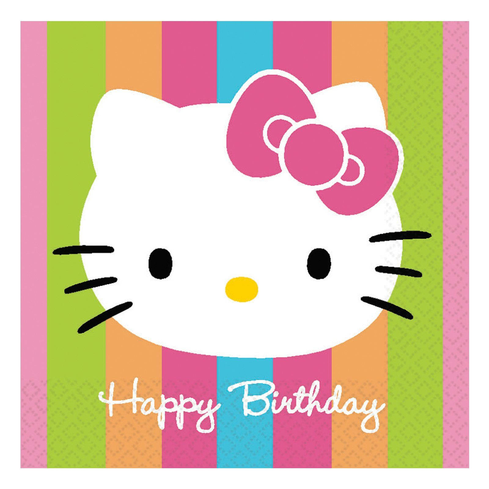 Happy Birthday Hello Kitty Wallpaper