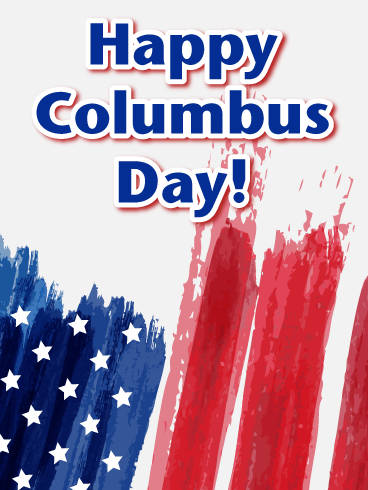 Happy Columbus Day Wallpaper