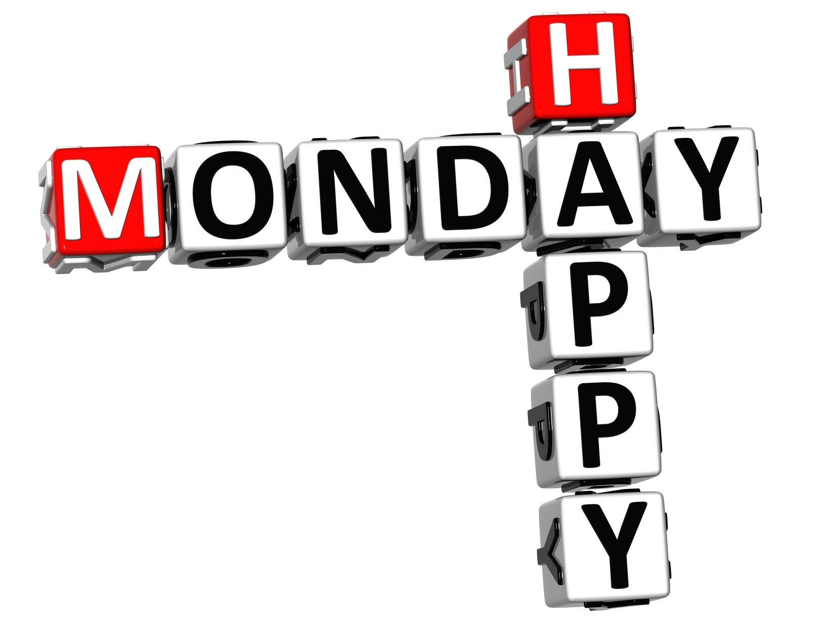 Happy Monday Crossword Wallpaper