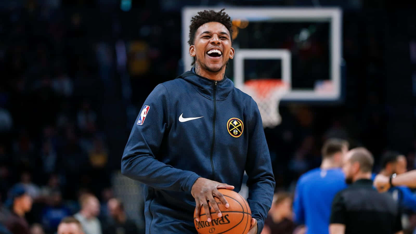 Happy Nick Young Wallpaper