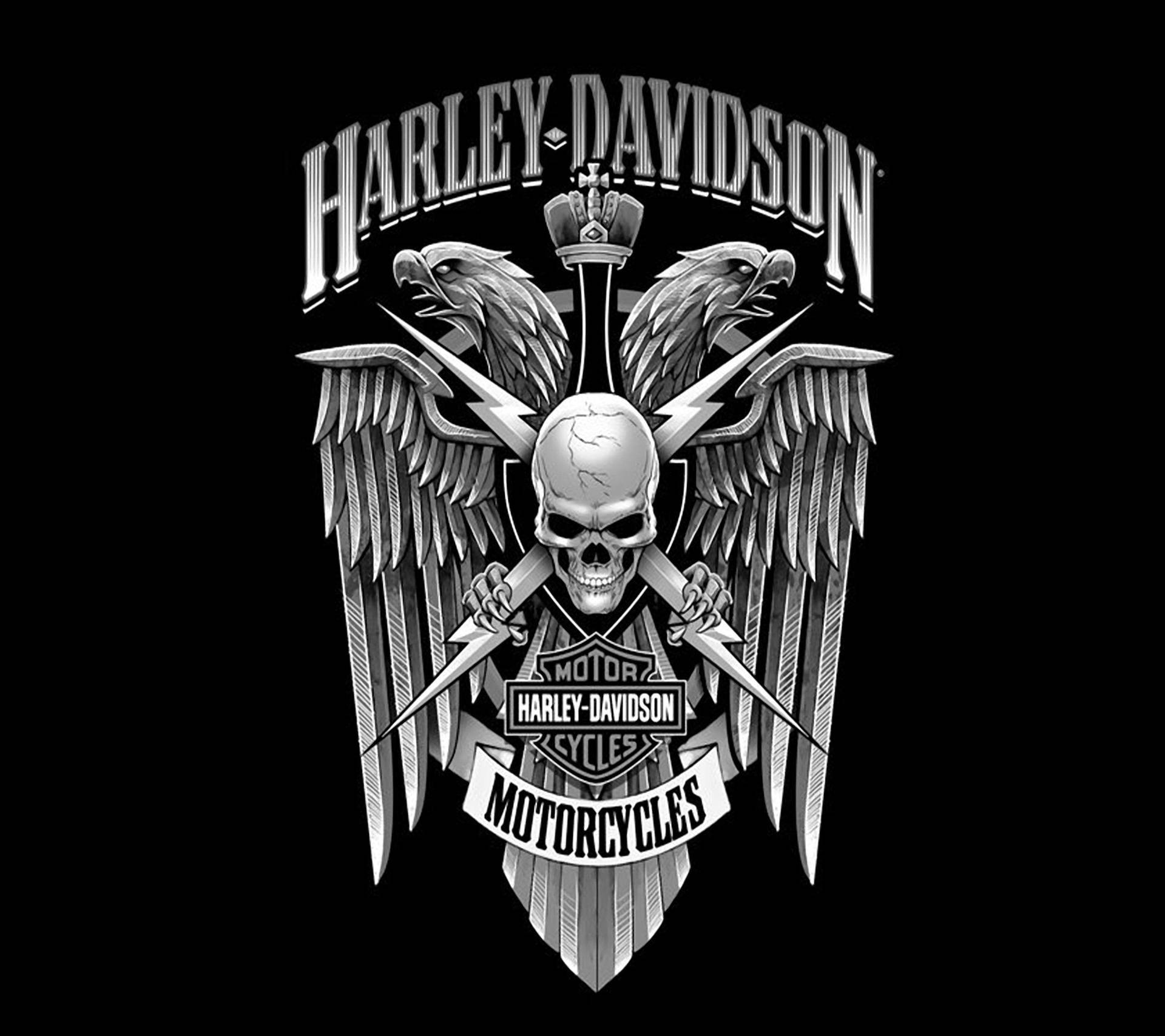 Harley Davidson Silver Poster Wallpaper