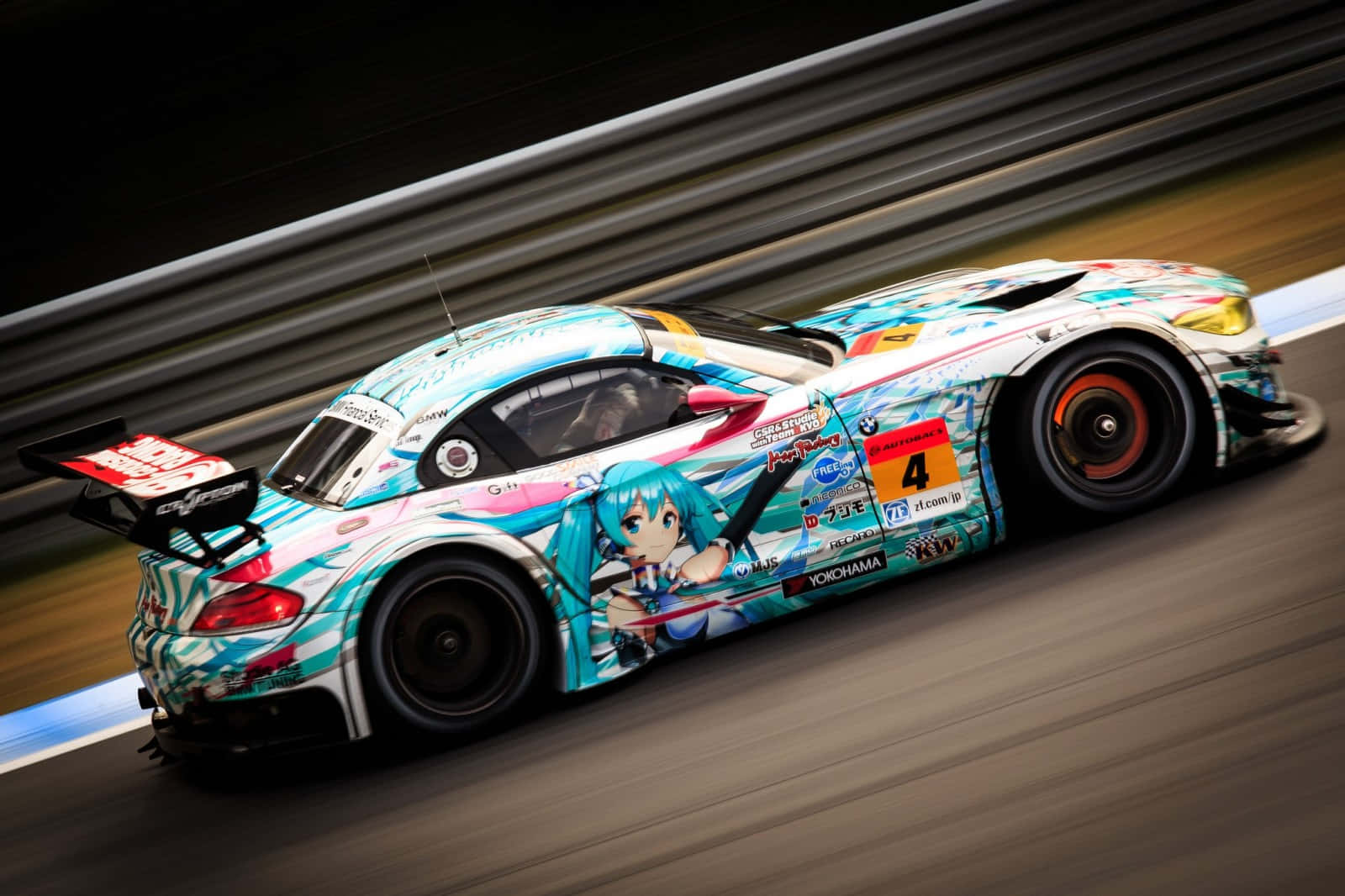 Harness The Power Of Drifting To Unleash A New Dimension Of Speed And Control In Anime Drift. Wallpaper