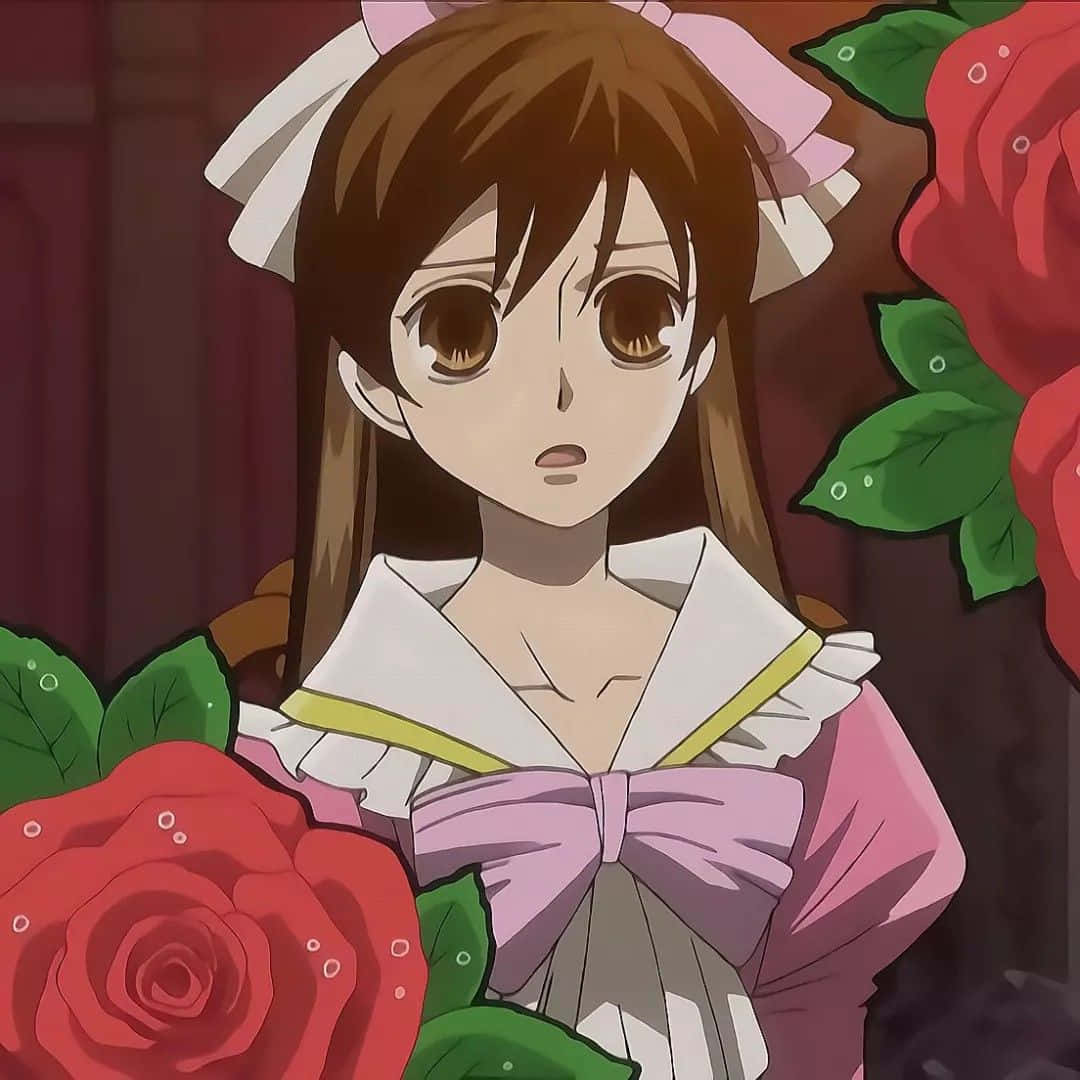 Haruhi Fujioka - Animated Character From Ouran High School Host Club Wallpaper