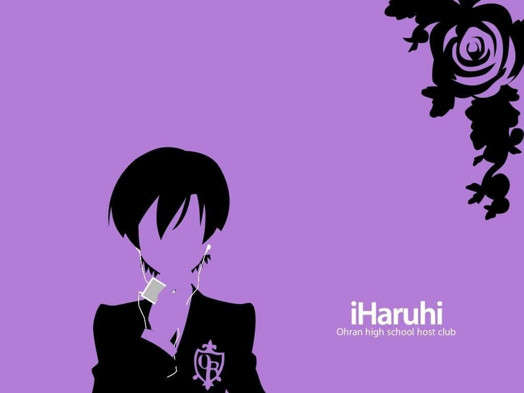 Haruhi Fujioka In A Joyful Moment Wallpaper