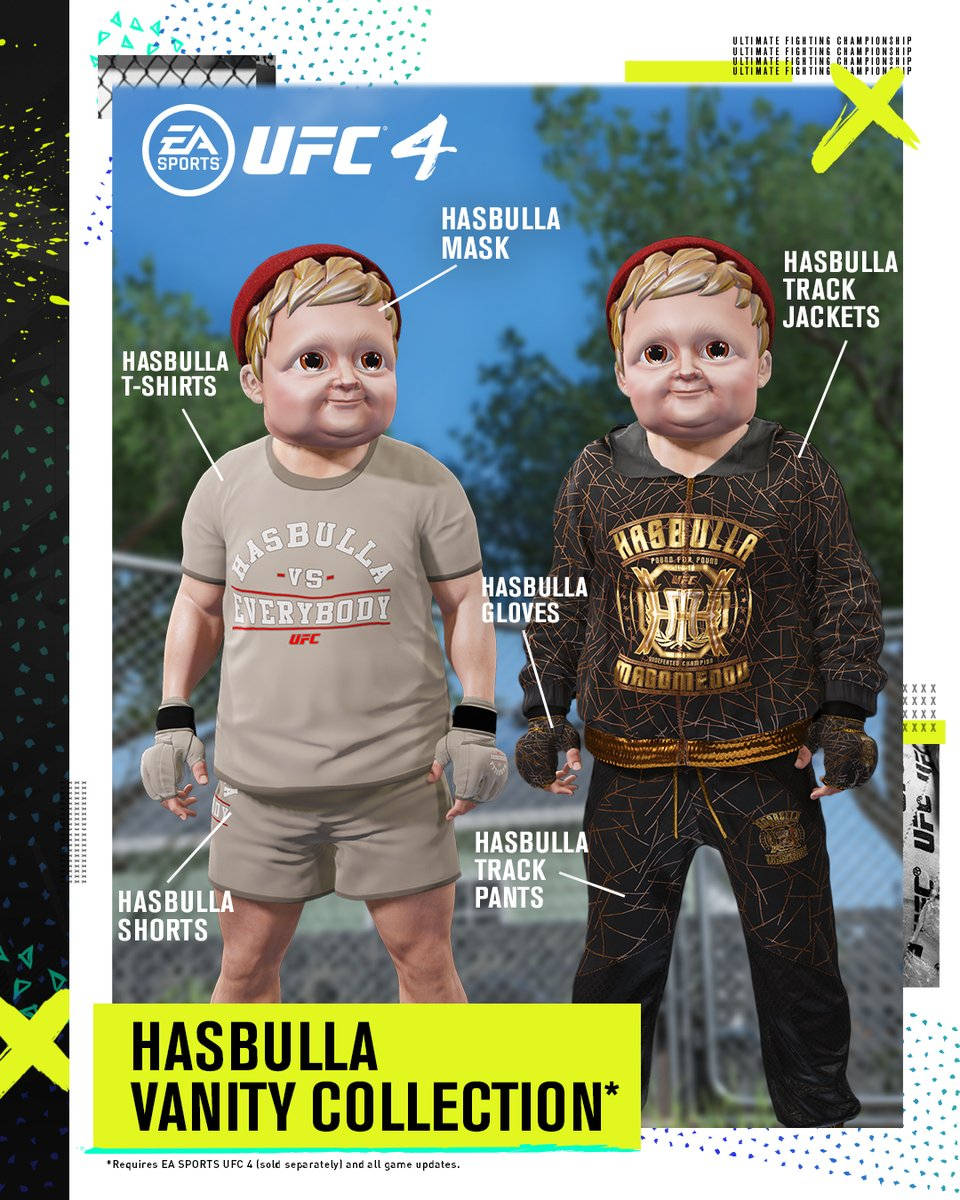 Hasbulla Ufc Vanity Collection Wallpaper