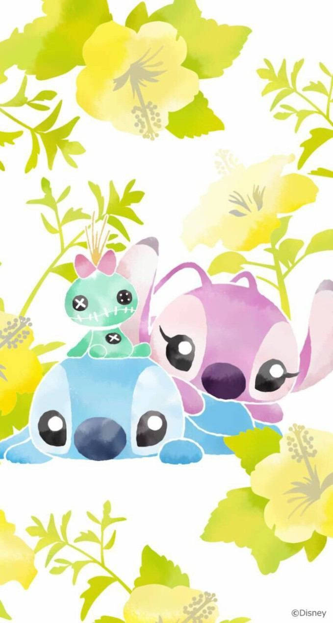 Hawaiian Stitch Angel Wallpaper