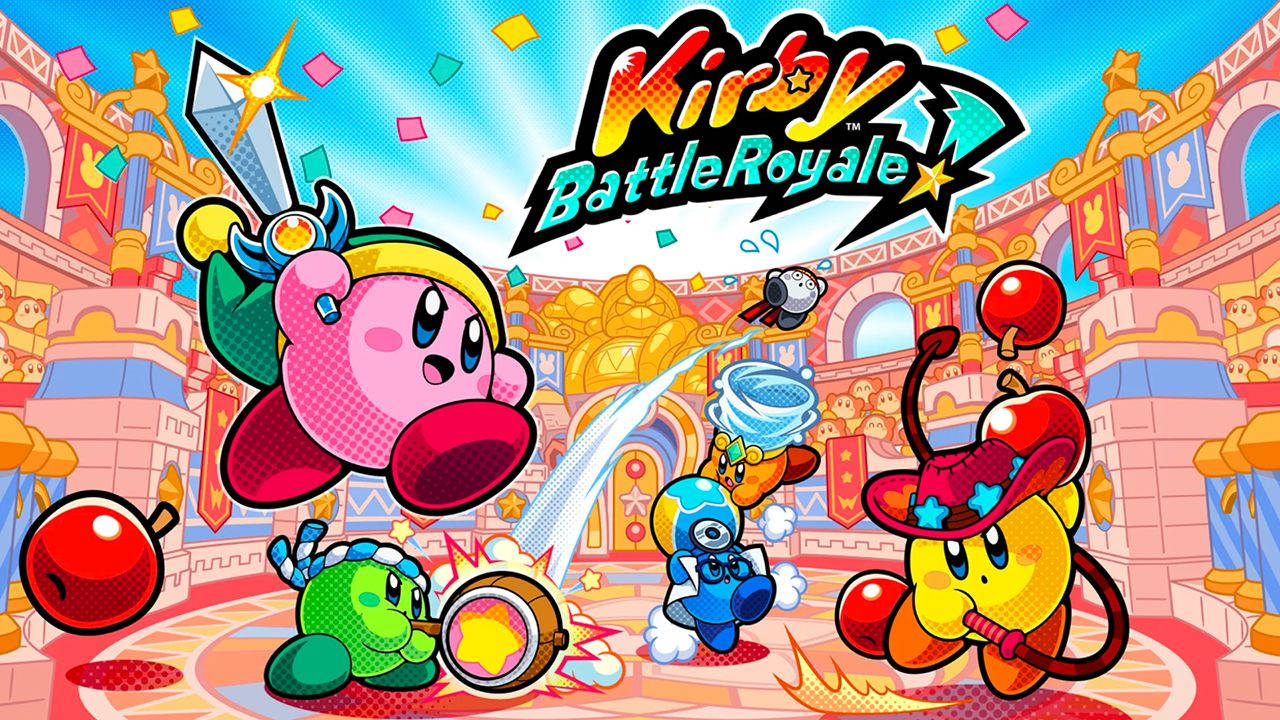 Hd Game Cover Of Kirby Wallpaper