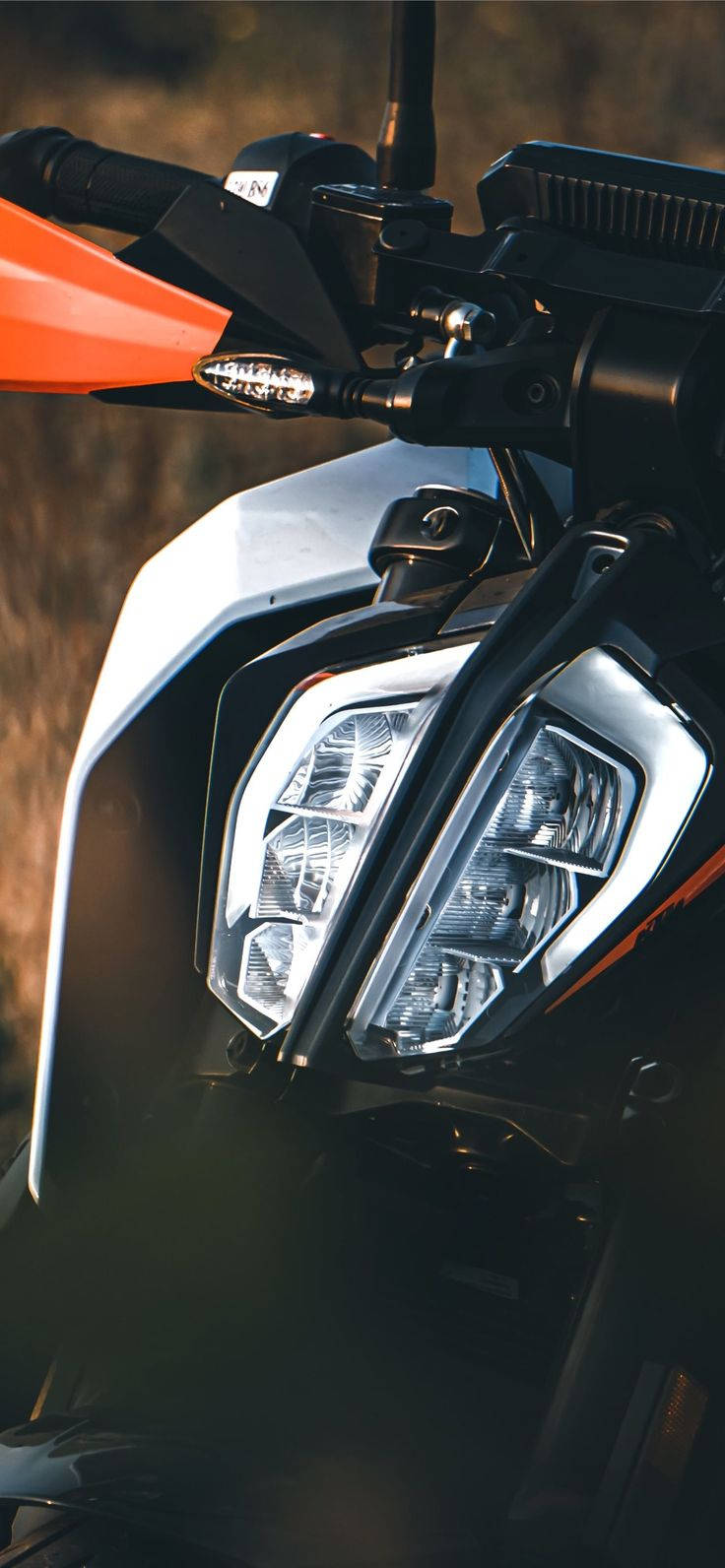 Headlights Of Ktm Iphone Wallpaper