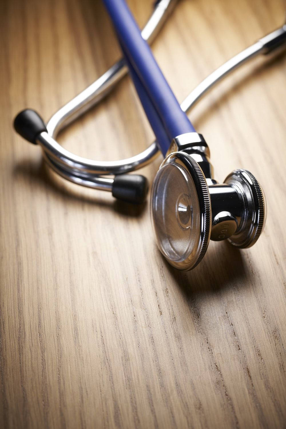 Healthcare Stethoscope Wooden Wallpaper