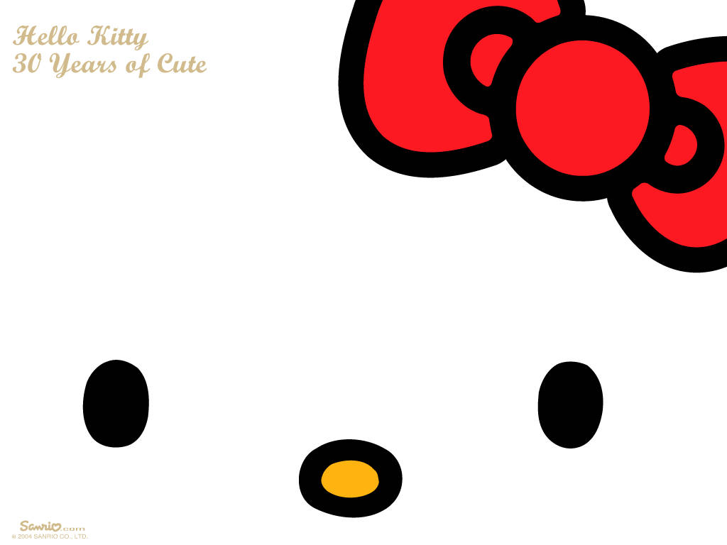 Hello Kitty Cute Face Wallpaper