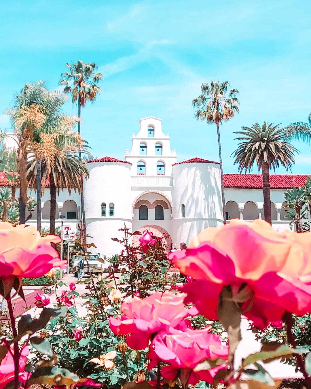 Hepner Hall At San Diego California Wallpaper