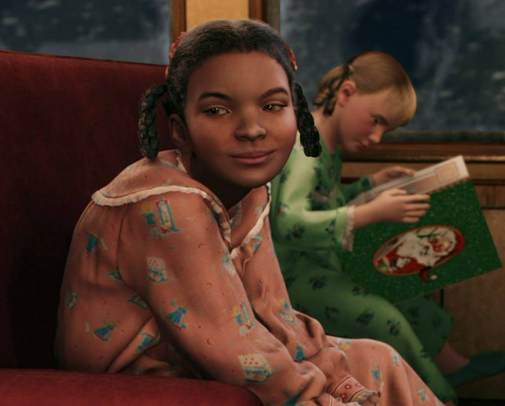 Hero Girl From The Polar Express Wallpaper