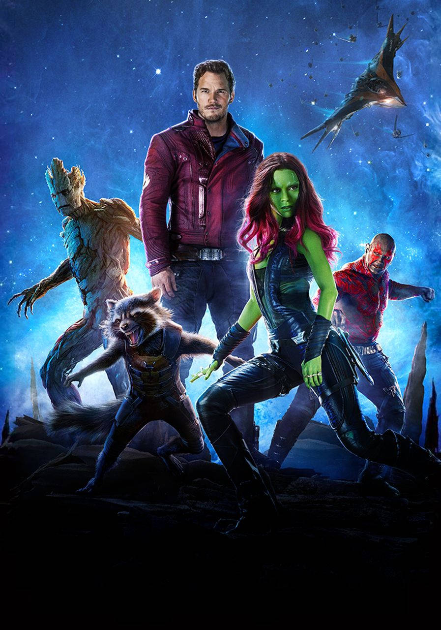 Heroes Of Guardians Of The Galaxy Wallpaper