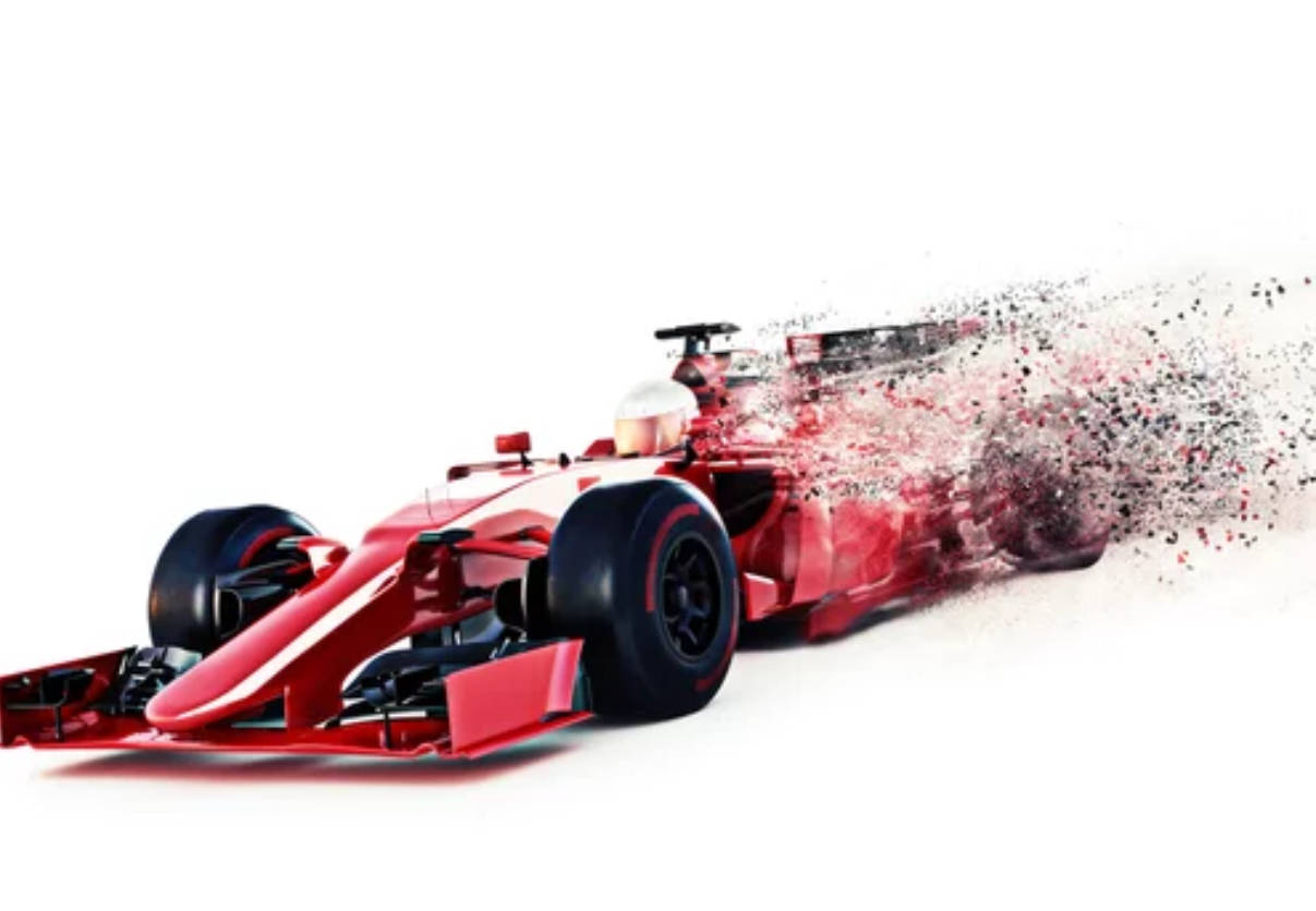 High Definition 4k F1 Racing Action Wallpaper