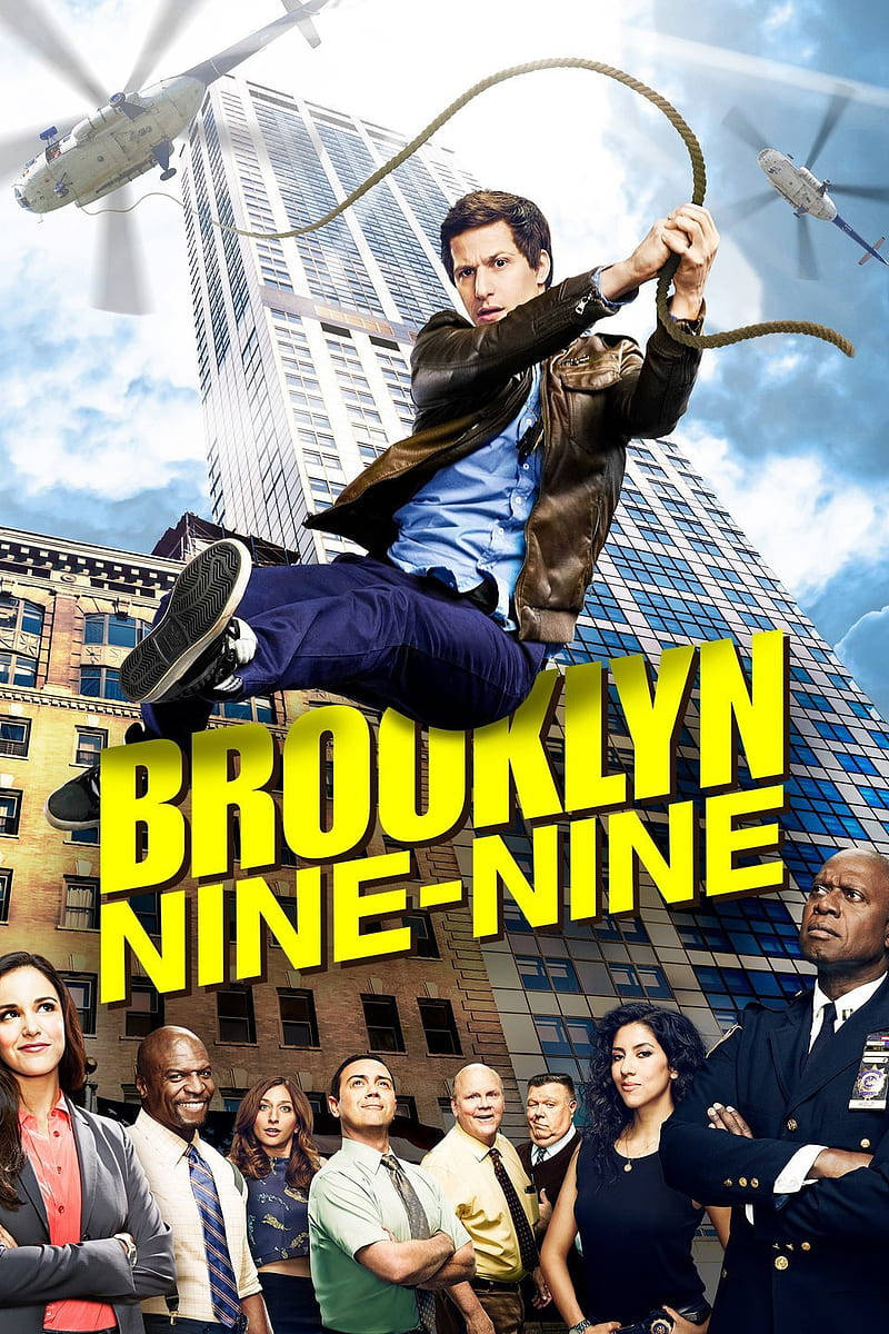 High Definition Brooklyn 99 Series Poster Wallpaper On Iphone Wallpaper