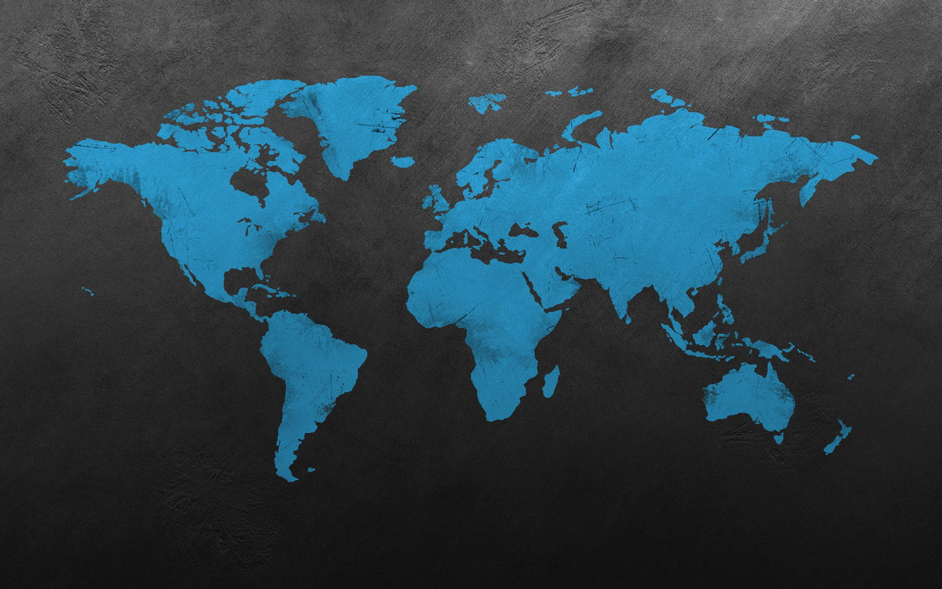 High Resolution Light Blue World Map Wallpaper