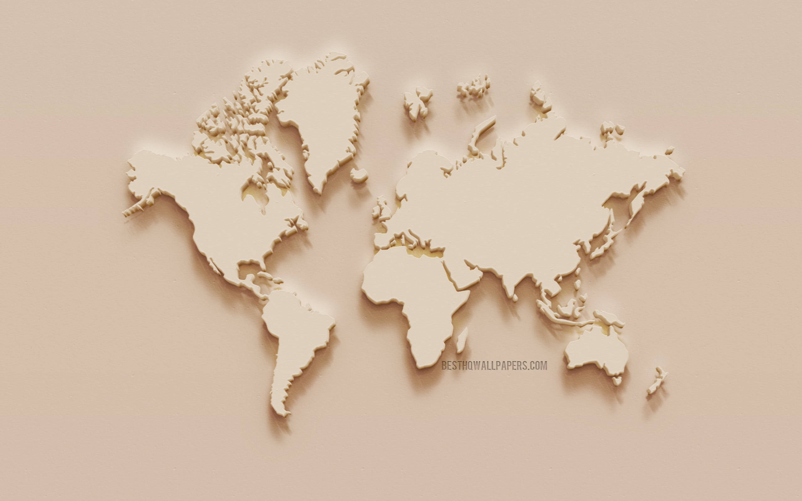 High Resolution World Map Wallpapers | WallpapersOK