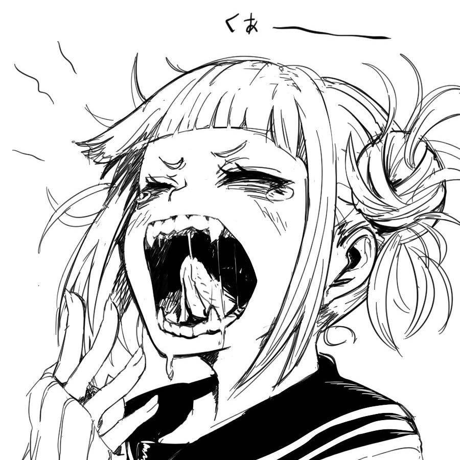 Himiko Close-up Manga Pfp Wallpaper