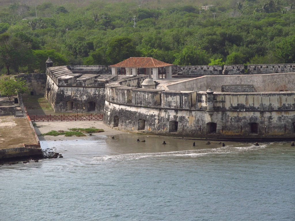 Historical Fortress In Cartagena Colombia Wallpaper