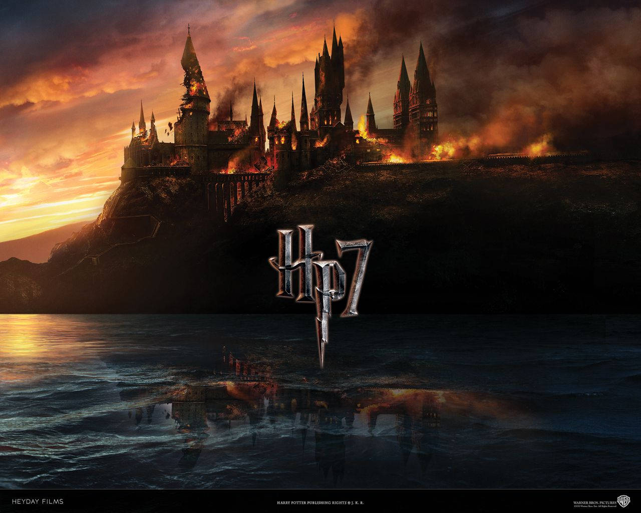 Hogwarts In Deathly Hallows Wallpaper