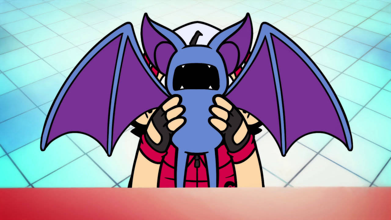 Holding Up Zubat Wallpaper